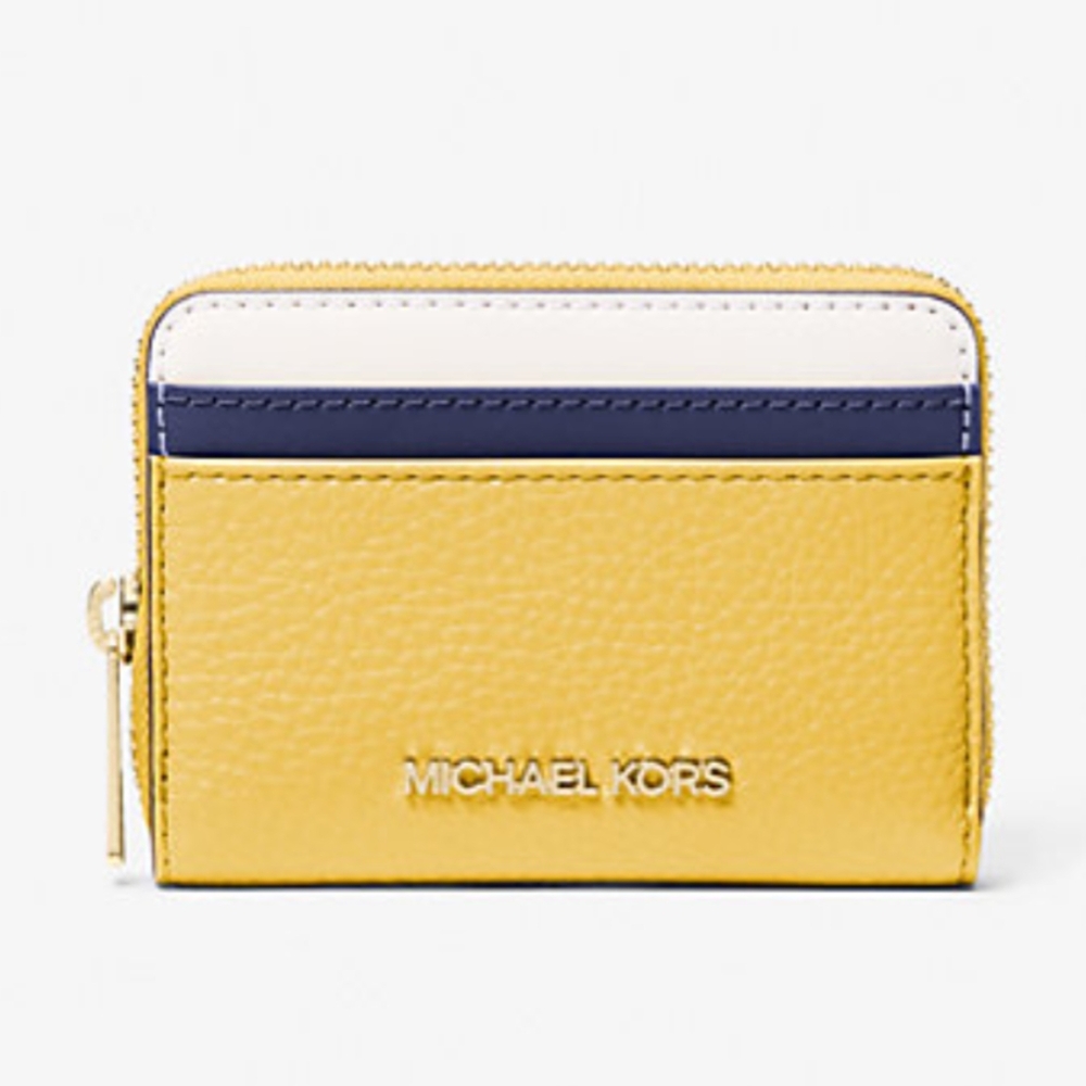🆕MICHAEL KORS Jet Set Medium Color Block Wallet
